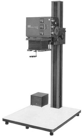 LPL 7452L 4"x5" Enlarger shown with Dichroic Colour Module